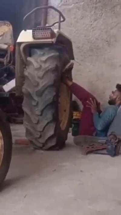 The Ultimate Ego lift. Well at least for this guy