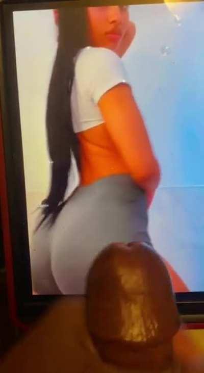 Milked my dick for Rubi sexy ass