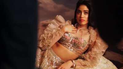 Janhvi Kapoor's Peacock Magazine shoot😍 💦