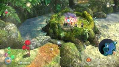 The bomb AI in Pikmin 1 is better than this…
