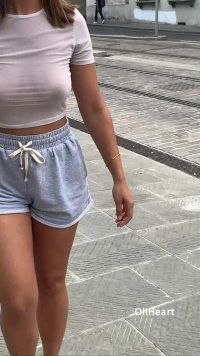 Walking lightly during my vacation!