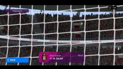 Okay, i know you guys must've seen many great goals. But this prolly is one of the best. Fact that it was an ONLINE GAME, scores were levelled at 2-2 and I scored it in dying moments just adds that extra flair that you need in an argument 😁❤️