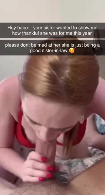 Showing her appreciation