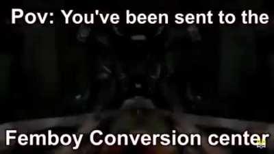 Pyro when cosplay as anime girl