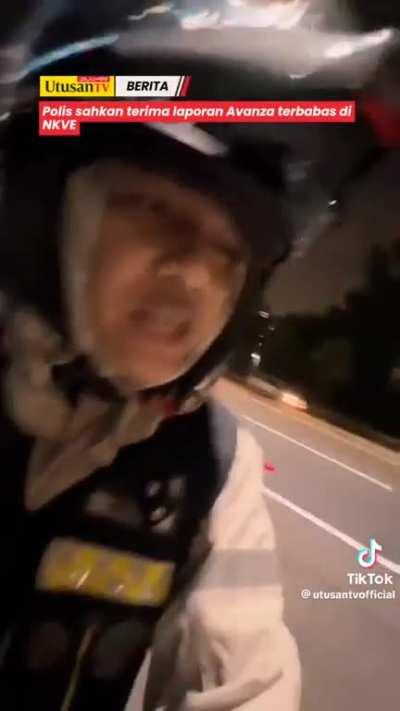 His reaction is on point 