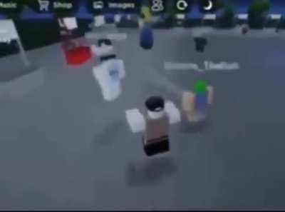 Roblox deidad siendo Roblox deidad.