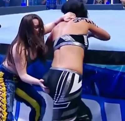 Bayley spanked 🍑🍑🍑