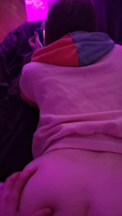 Being the very best girlfriend by catching dick while I also catch Pokémon😇