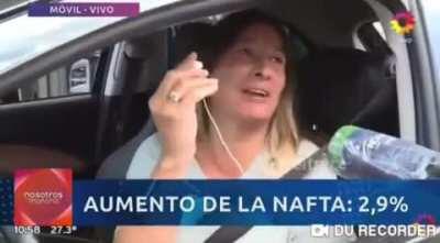 Contratada como doble de riesgo