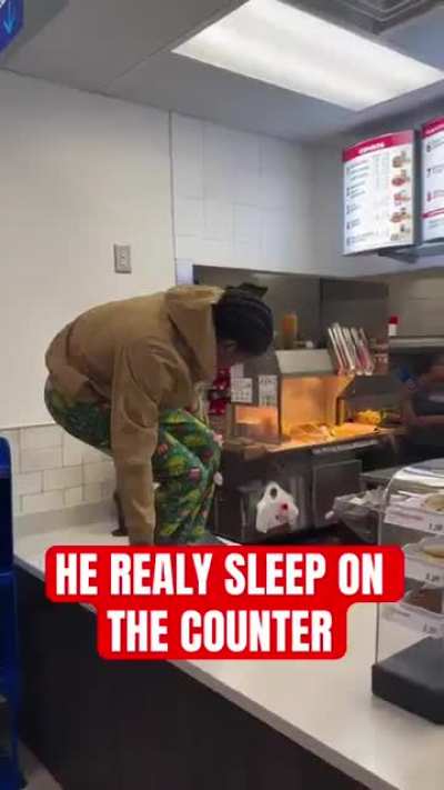 Fell asleep mid freakout.