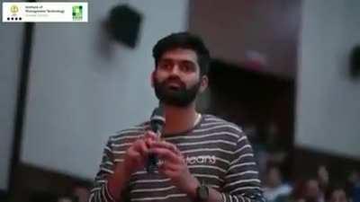 I guess this video belongs here since Ashneer and Warikoo are both Insta Celebs