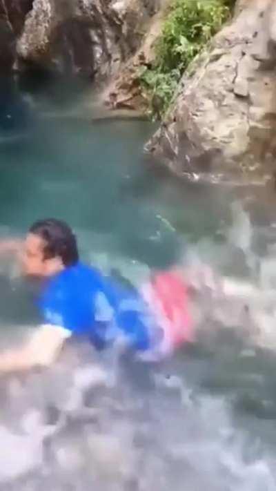 Swimming Life on the Edge