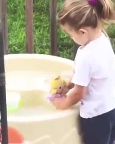 This kid gonna be a psychopath