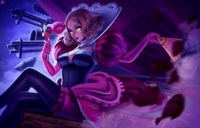 (OC) Made this animated drawing of Haru dressed as her persona (still version in replies)