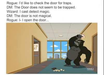 No door mimics here...... I promise