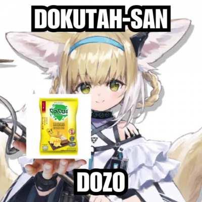 Suzuran give you snack?!?