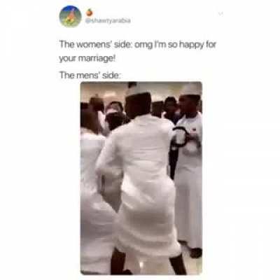 Marriage scenes... literally