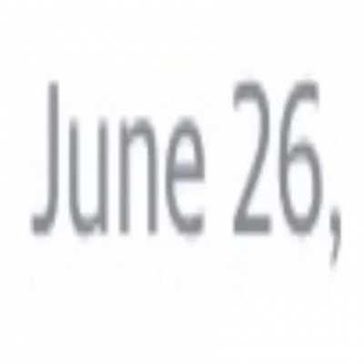 It was never a theory