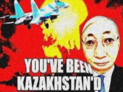 Kazakhstan 🇰🇿 threatens ⚠️simps with bombing 💣