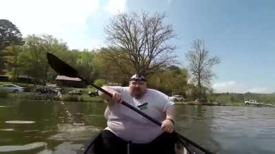 On my way to collect mandatory 500% tip and decided to wash my boat.