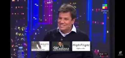 Momentazo con Fantino