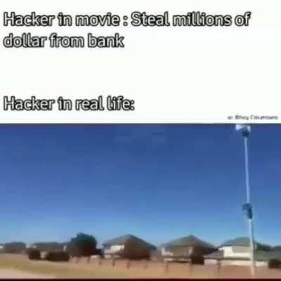 Hacked the alarm pole into funny