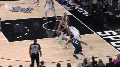 [Highlight] Luka patiently baits Wemby into the the double team before inmediatly swinging it to the open man.