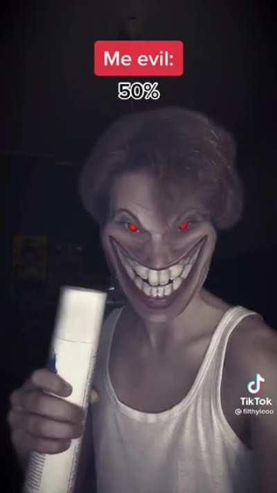 He is now haunting my nightmares.