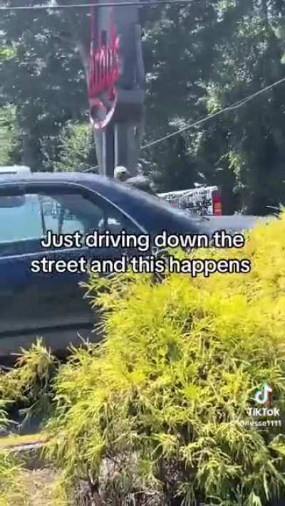 owner gets frustrated with his schizo ride