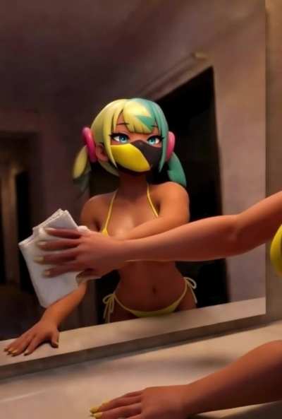 Canari(pokemonZA) wipe it down challenge