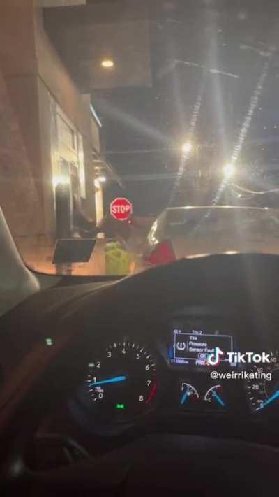 What has happened to drive thrus?