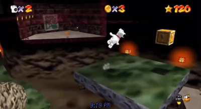 Brian was a little too confident in that jump. 