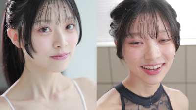 Her first facial. How does she look?