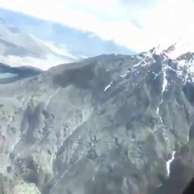 Amazing timeline of plane landing at Gilgit Baltistan
