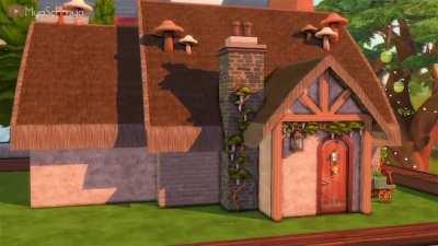 I experimented a little with Cottage Living and built a Cottage in a Box 😊