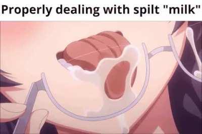 You don't cry over it