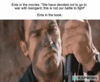 To Isengard with doom we come!