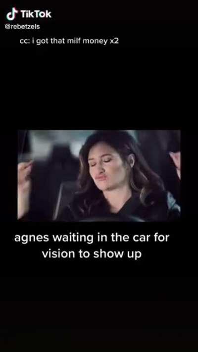 Agnes before Vision showed up