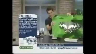 In the film Up (2009), the program that Carl is watching on TV right before he meets Russell for the first time is actually a famous TV blooper and an early internet meme