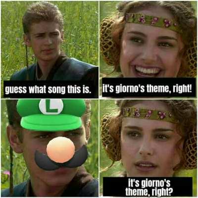 Luigi is my favorite jojo character