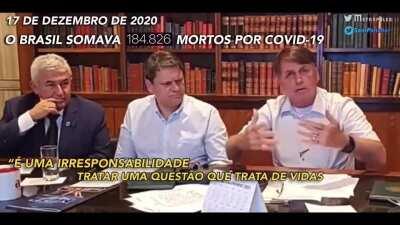 As primeiras doses da vacina da Pfizer chegaram ao Brasil no mesmo dia em que atingimos a marca de 400 mil mortes. É importante lembrar: poderia ter sido diferente.