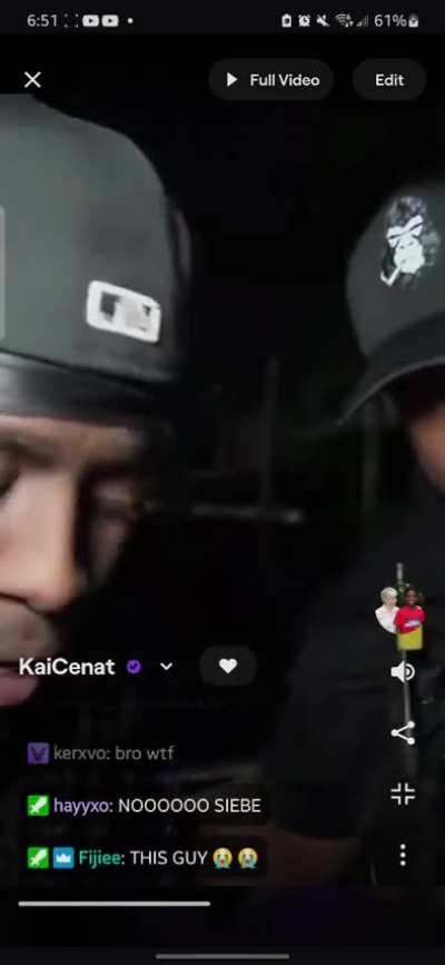 Its crazy how rolling loud security went from hating on kai to having to watch him on stage. Instant karma.