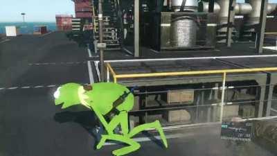 I put Kermit the Frog in Metal Gear Solid V