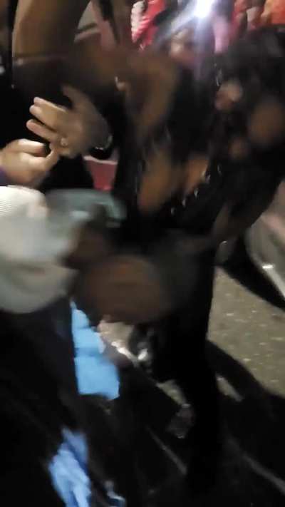 got front row for a ybor fight for Halloween last night