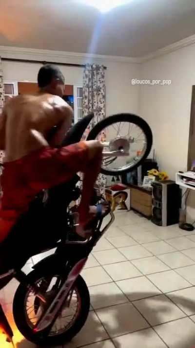 Living room circle wheelies