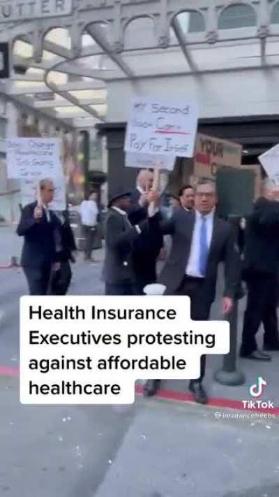 I dream about the day they have to beg for policy change in the streets