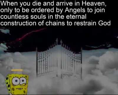 God is real, but it's not how we was told he is.