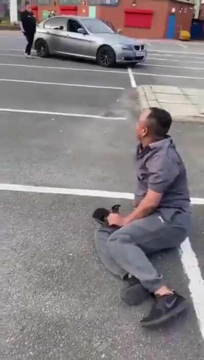 Illegal immigrant pedophile tries snatching an 11 year old girl in Cheshire, gets beaten up by the dad