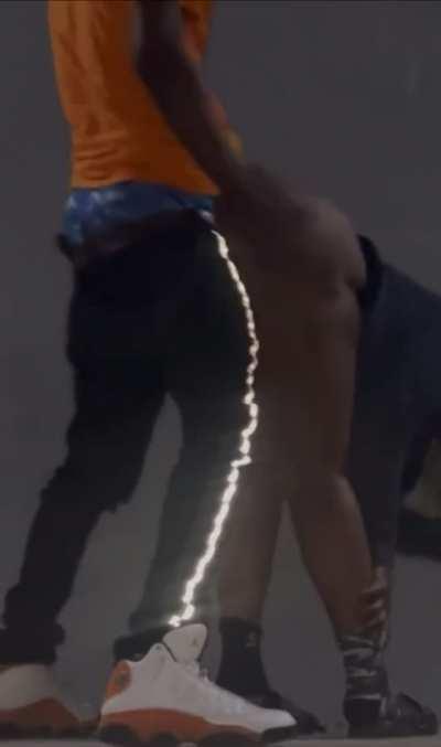 Had to bend her over outside