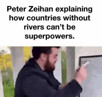 It’s the rivers man